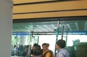 [M포토] ‘연세대 폭발물’ 대학원생, 구속영장실질심사 출석