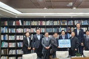 충청남도와 의정부시에 압소크린 친환경 소독제 3,000개 기부