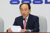 「M포토」 추경호, “민주당, 입법 독주 반드시 저지할 것”