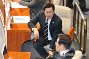 「M포토」 심각한 표정의 박찬대 원내대표