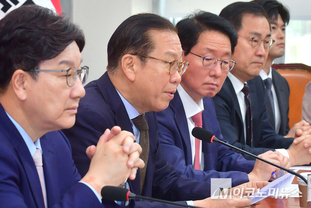 「M포토」 권영세, 이재명 대선 후보 선출에 “일극 독재 정당”