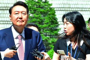 「M포토」 또 입 닫은 尹...대선 후 첫 포토라인