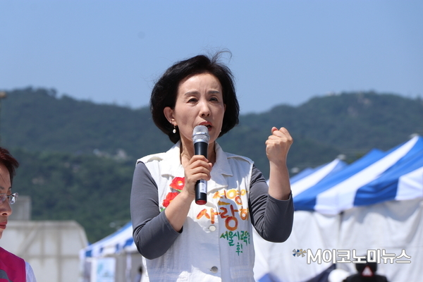 박선영 서울교육감 후보 <사진 : 박종호 기자>