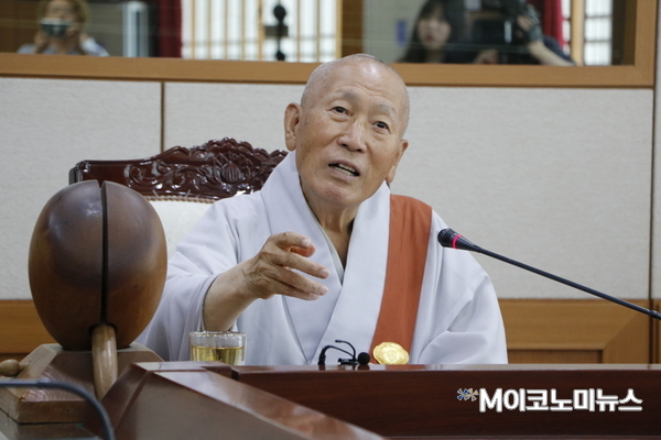 밀운 조계종 교권 자주 및 혁신위원장