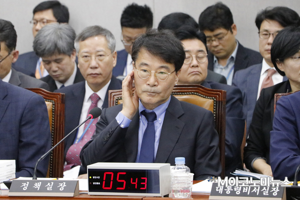 장하성 청와대 정책실장 <사진 : M이코노미뉴스DB>