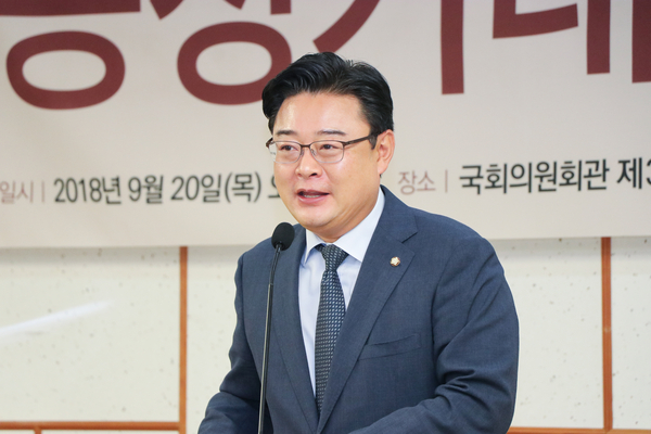 김성원 자유한국당 의원 <사진 : 박종호 기자>