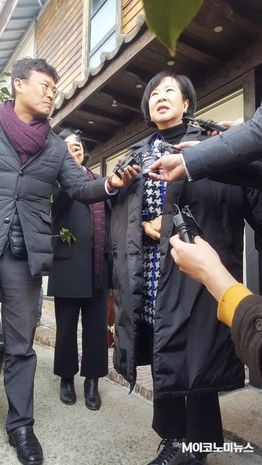 손혜원 무소속 의원 <사진 : 김상훈 전남주재기자>