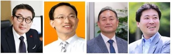 왼쪽부터 우기종, 배종호, 김원이, 조요한<사진 : 네이버인물정보 >