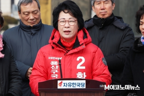 황춘자 한국당 용산구 당협위원장