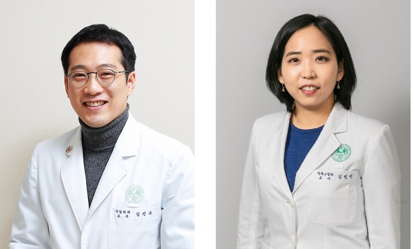 사진/ (좌)이대목동병원 구강악안면외과 김진우 교수 (우) 교정과 김민지 교수 