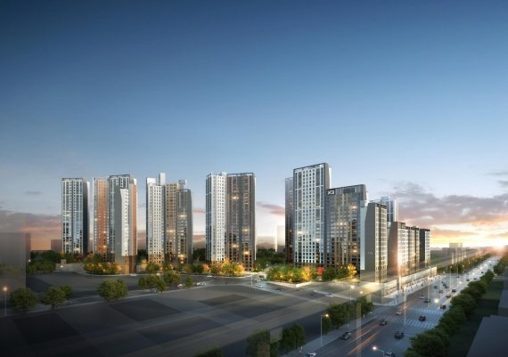 청라힐스자이 투시도 / GS건설 제공