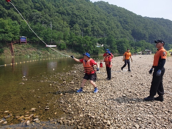 119시민수상구조대 훈련 <사진-경기도>