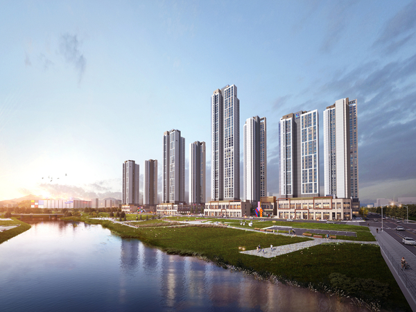 반도건설 평택 고덕신도시 유보라 더크레스트 / 함스피알 제공