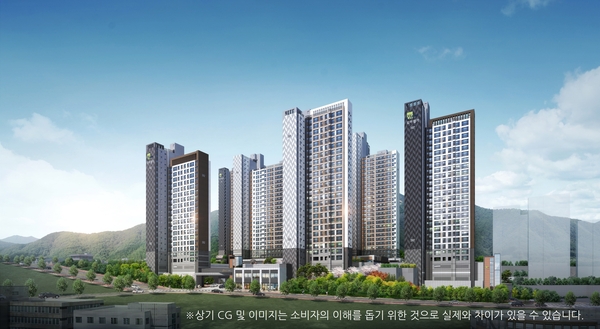 강원 춘천 ‘학곡지구 모아엘가 그랑데’ / 함스피알 제공