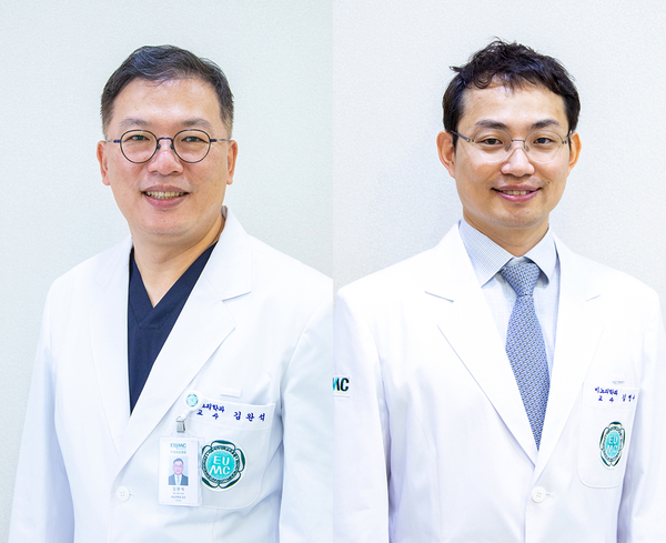사진설명/ 이대목동병원 비뇨의학과 김완석, 김명수 교수 (왼쪽부터)