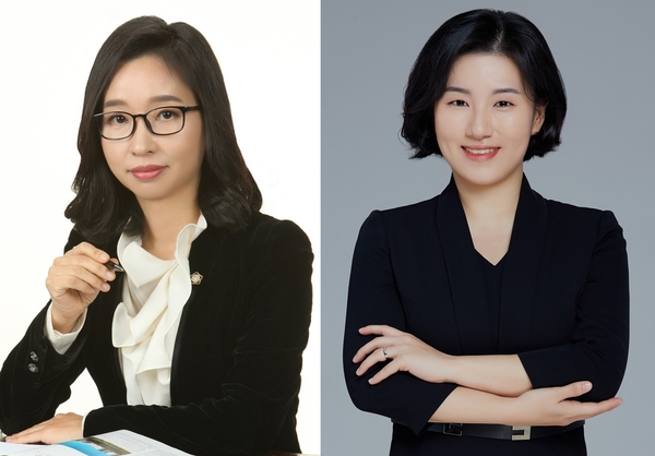 법도종합법률사무소 엄정숙 변호사(왼쪽), 법무법인 한별 김수현 변호사(오른쪽)