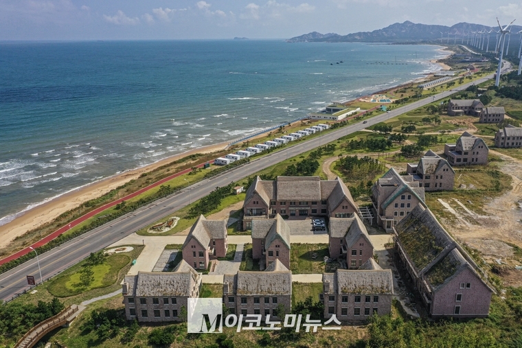 중국 산둥성 영성시 해초집 관광단지 