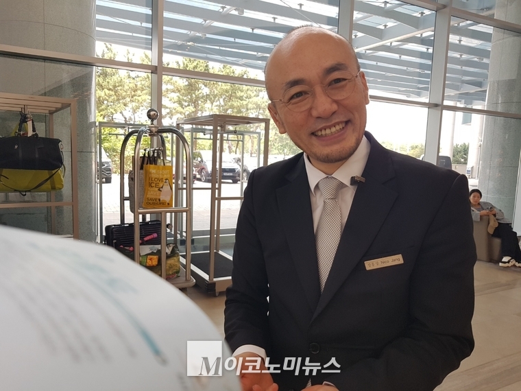 친절했던 니코 장 씨(그랜드 하얏트호텔 직원) 