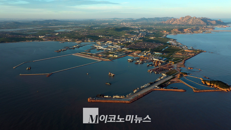 중국 산동성 웨이하이 영성시 석도항 