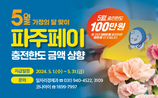 파주페이 홍보물 <파주시 제공>
