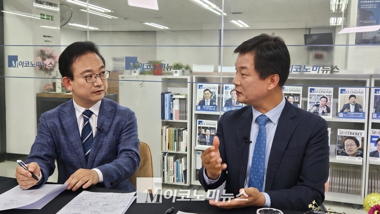 지난 13일 M이코노미 뉴스에서 가진 ‘배종호의 파워피플’ 인터뷰 장면.