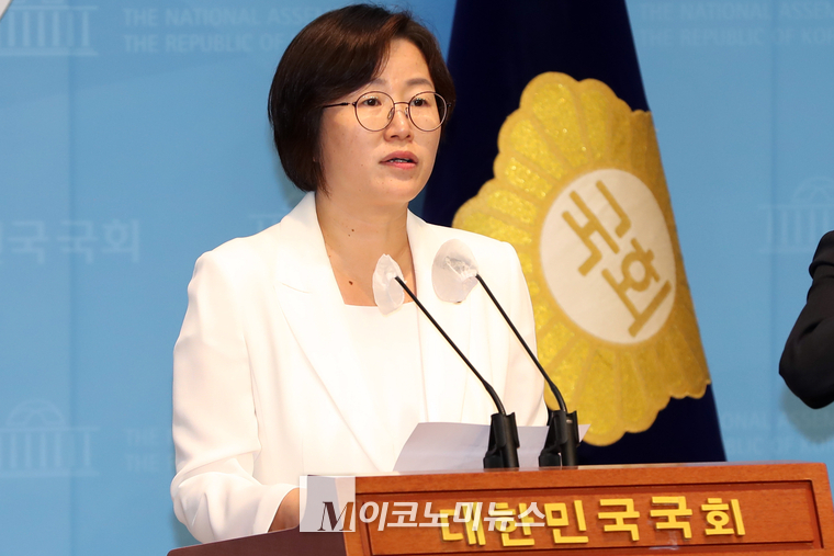 정혜경 진보당 의원. (사진=최동환 기자)
