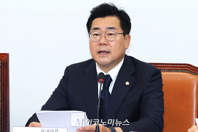 박찬대 더불어민주당 원내대표. (사진=최동환 기자)