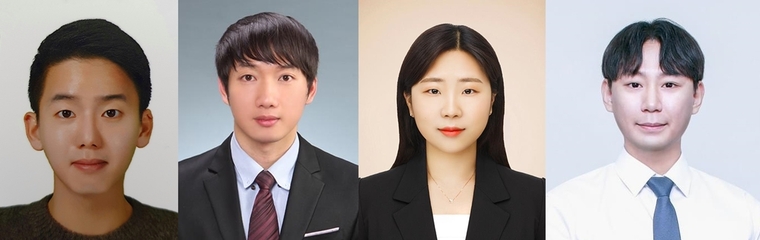 제6회 안양시 청년상 수상자 4명 확정(왼쪽부터 김성욱, 이봉준, 박기양, 편진범) <안양시 제공>