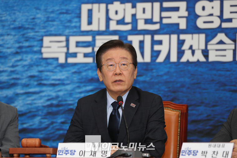 이재명 더불어민주당 대표가 6일 최고위원회의에서 발언하고 있다. (사진=최동환 기자)