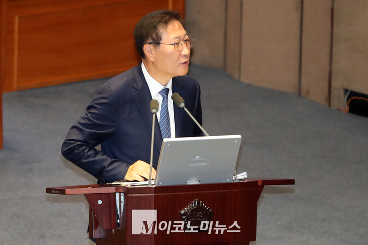 박성재 법무부 장관이 대정부 질문에 답하고 있다. (사진=최동환 기자)