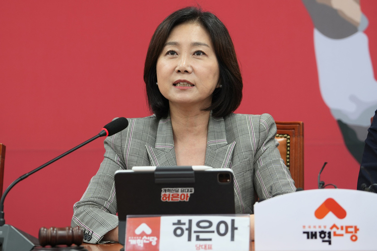 허은아 개혁신당 대표. (허은아 페이스북)