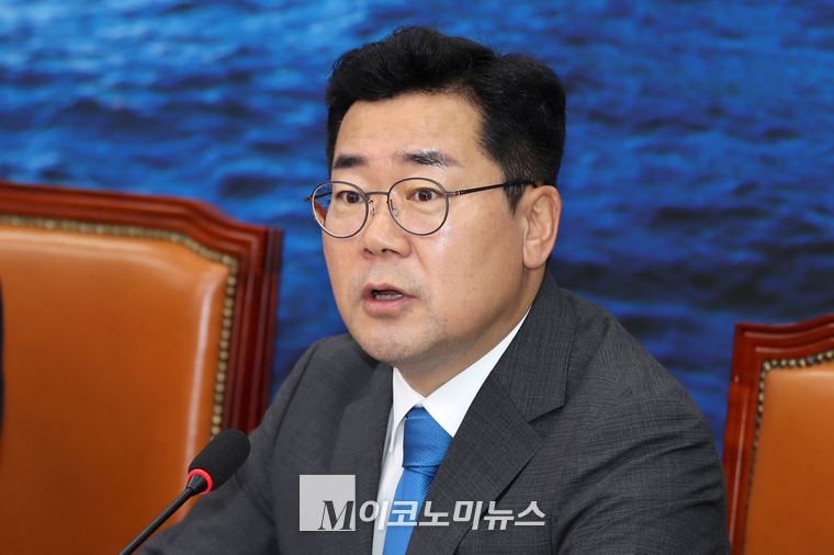 박찬대 더불어민주당 원내대표. (사진=최동환 기자)