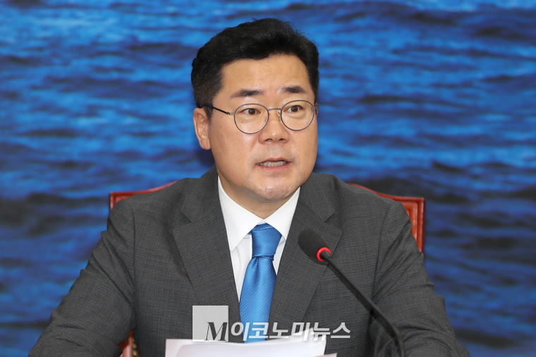박찬대 더불어민주당 원내대표. (사진=최동환 기자)