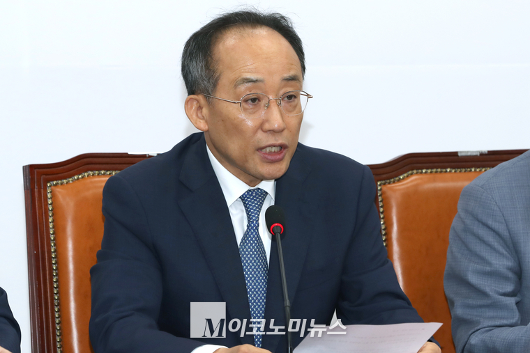 추경호 국민의힘 원내대표. (사진=최동환 기자)