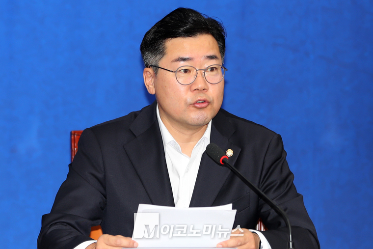 박찬대 더불어민주당 원내대표. (사진=최동환 기자)