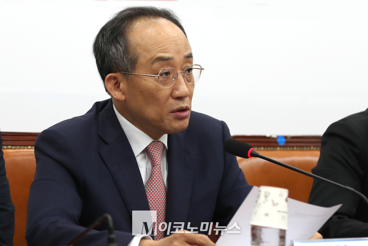 추경호 국민의힘 원내대표. (사진=최동환 기자)