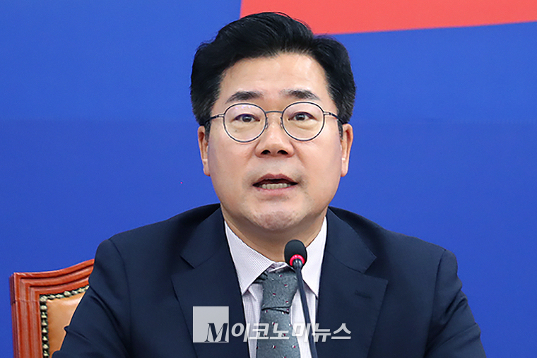 박찬대 더불어민주당 원내대표. (사진=최동환 기자)