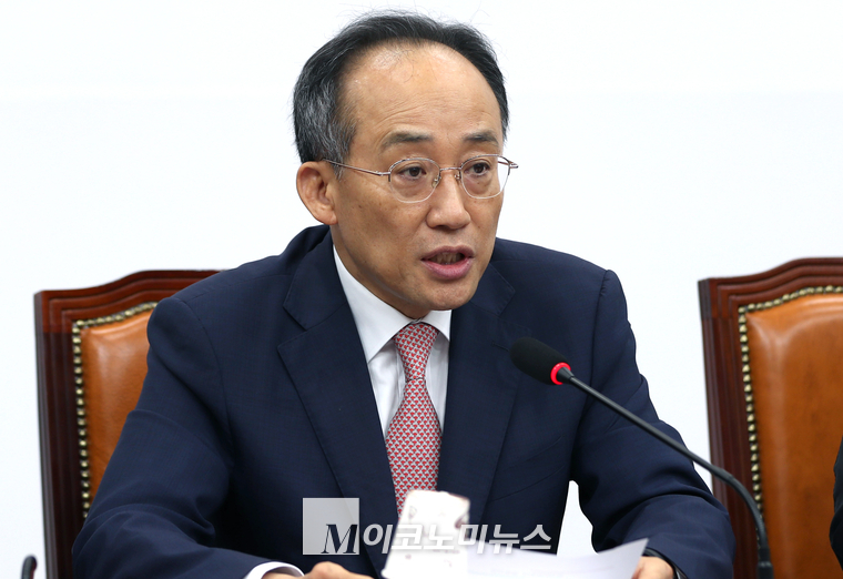 추경호 국민의힘 원내대표. (사진=최동환 기자)