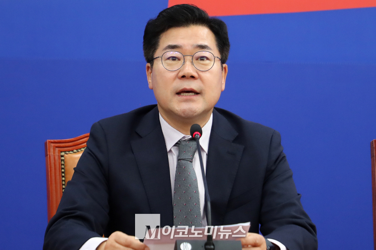 박찬대 더불어민주당 원내대표. (사진=최동환 기자)