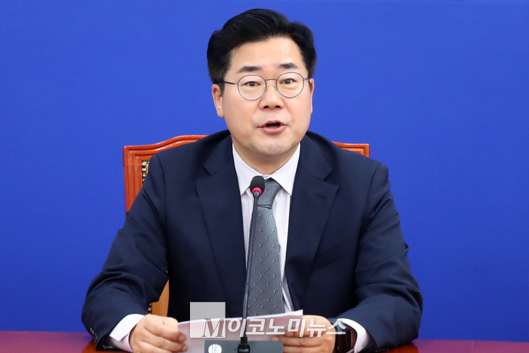 박찬대 더불어민주당 원내대표. (사진=최동환 기자)