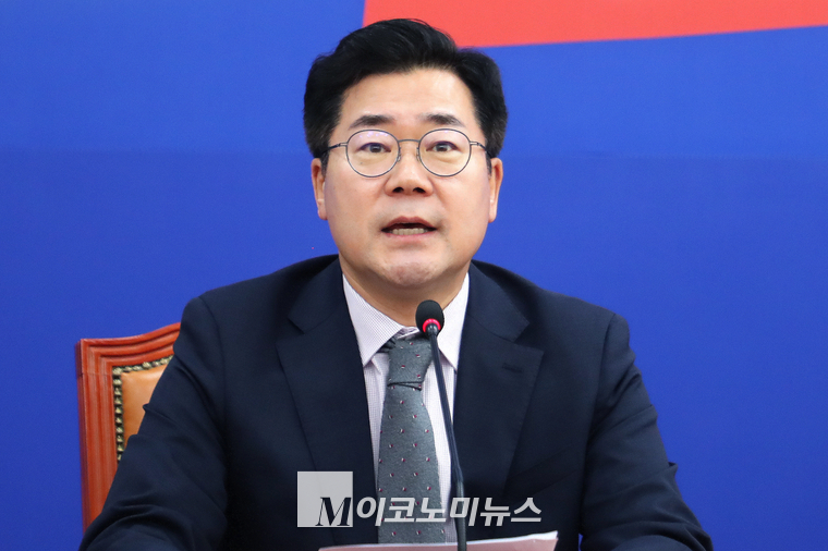박찬대 더불어민주당 원내대표. (사진=최동환 기자)