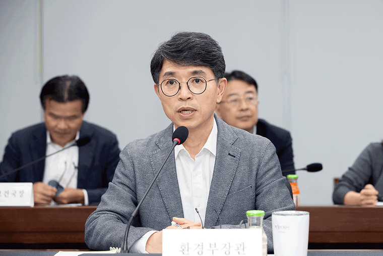 김완섭 환경부 장관. 사진=환경부