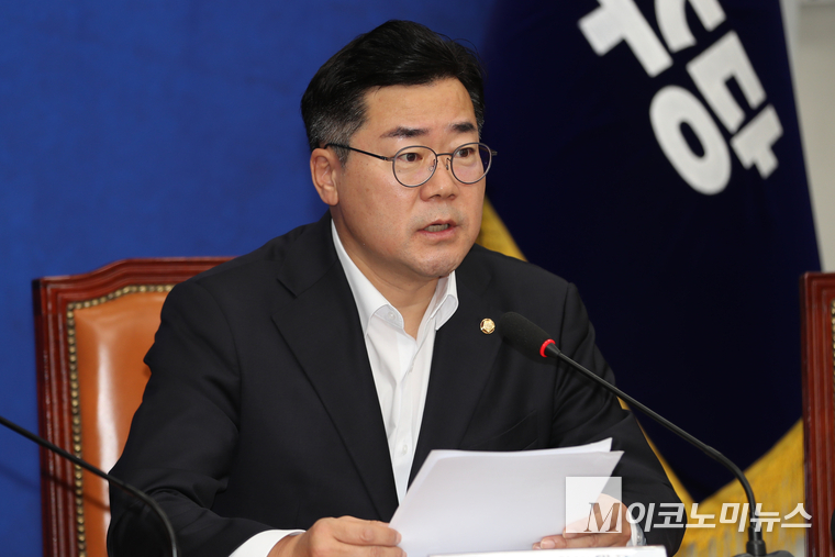 박찬대 더불어민주당 원내대표. (사진=최동환 기자)