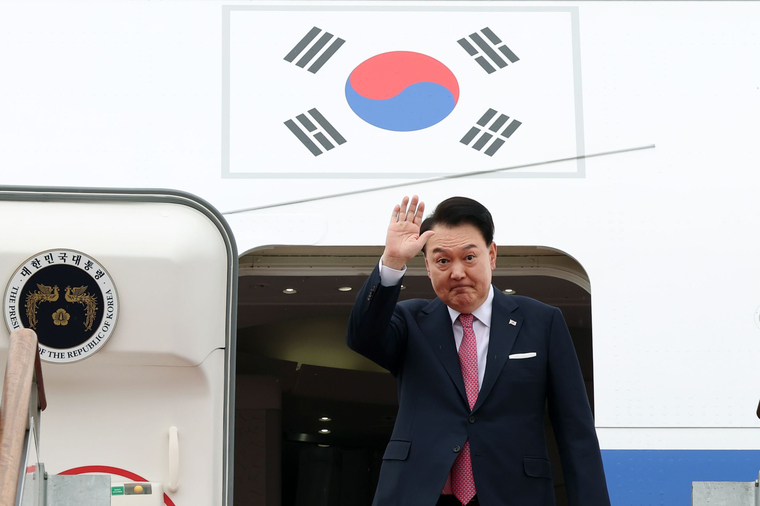 지난 11월 14일 윤석열 대통령은 페루 공식 방문 및 APEC 정상회의, 브라질에서 개최되는 G20 정상회의에 참석하기 위해 출국했다. (대통령실)