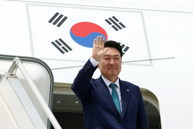 지난 11월 17일 윤석열 대통령은 APEC 정상회담 및 페루 공식 방문을 마치고 브라질에서 열리는 G20 정상회의 참석을 위해 출국했다. (대통령실)