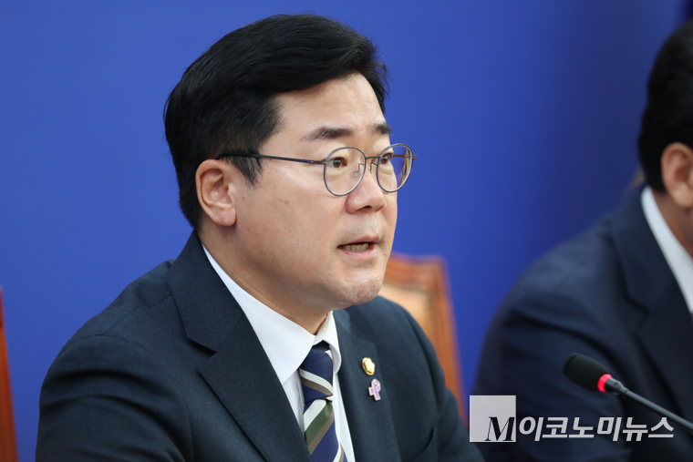 박찬대 더불어민주당 원내대표. (사진=최동환 기자)
