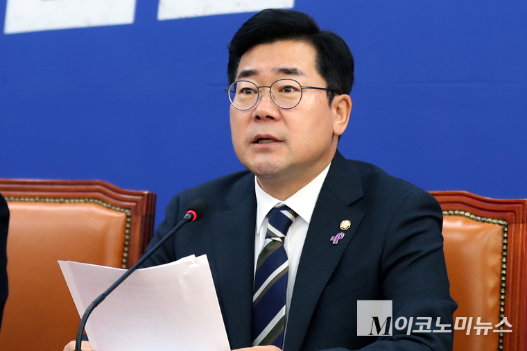 박찬대 더불어민주당 원내대표. (사진=최동환 기자)