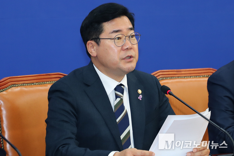 박찬대 더불어민주당 원내대표. (사진=최동환 기자)