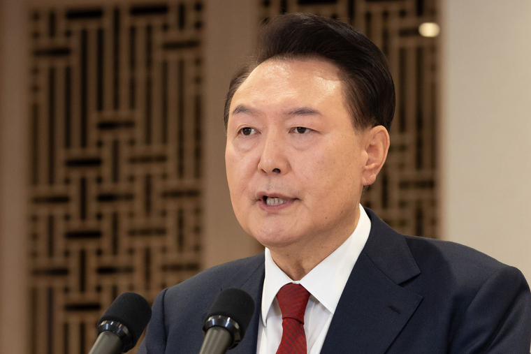 지난 12월 12일 윤석열 대통령은 용산 대통령실에서 국민께 드리는 말씀을 발표했다. (대통령실)