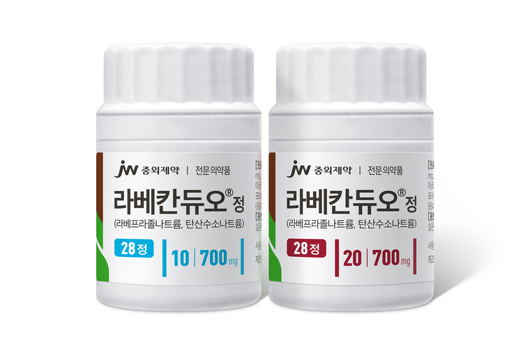 라베칸듀오. 사진=JW중외제약 제공 